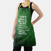Erstellen Sie Ihren eigenen grünen Glitzer Custom Schürze (InSitu)