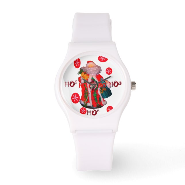 Erstellen Sie Ihren eigenen H³ HoHoHo Santa Time S Armbanduhr (Vorderseite)