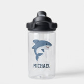 Erstellen Sie Ihren eigenen Hainamen Trinkflasche (Rückseite)