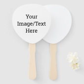 Erstellen Sie Ihren eigenen Handfächer (Vorne und Hinten)