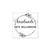 Erstellen Sie Ihren eigenen handgefertigten Namen Gummistempel (Prägung)