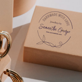 Erstellen Sie Ihren eigenen handgefertigten Namen  Gummistempel