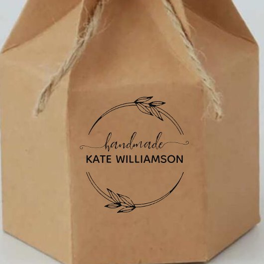 Erstellen Sie Ihren eigenen handgefertigten Namen  Gummistempel