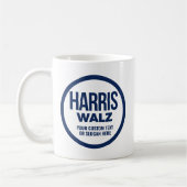 Erstellen Sie Ihren eigenen Harris Walz 2024 Kaffeetasse (Links)