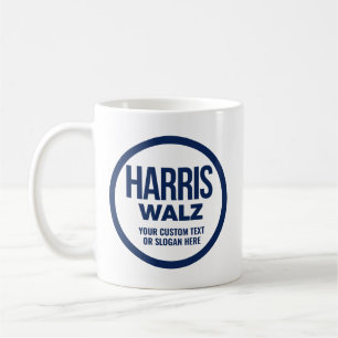 Erstellen Sie Ihren eigenen Harris Walz 2024 Kaffeetasse