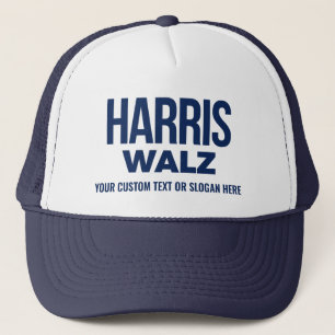 Erstellen Sie Ihren eigenen Harris Walz 2024 Truckerkappe
