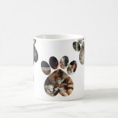 Erstellen Sie Ihren eigenen Haustier Foto Collage  Kaffeetasse (Mittel)