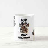 Erstellen Sie Ihren eigenen Haustier Foto Collage Kaffeetasse (Mittel)