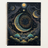 Erstellen Sie Ihren eigenen Himmelsmond und Wolken Planer (Vorderseite)