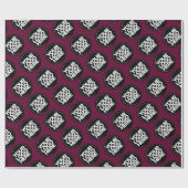 Erstellen Sie Ihren eigenen Hintergrund für Burgun Geschenkpapier (Flach)