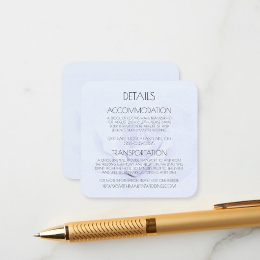 Erstellen Sie Ihren eigenen Hintergrund für die be Begleitkarte (Vorderseite/Rückseite Beispiel)