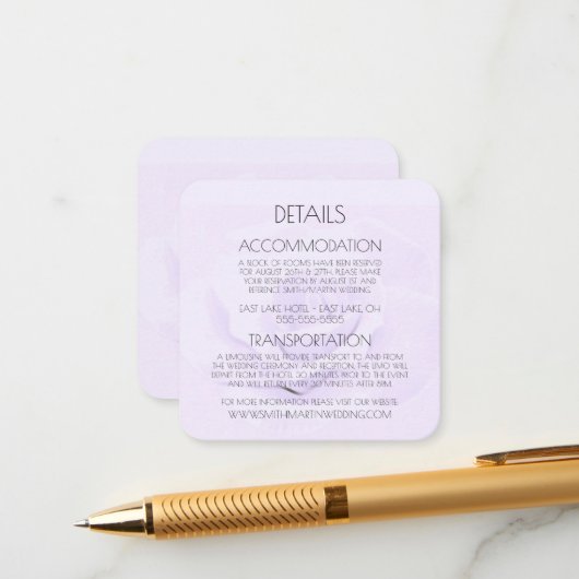 Erstellen Sie Ihren eigenen Hintergrund für die be Begleitkarte (Vorderseite/Rückseite Beispiel)