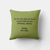 Erstellen Sie Ihren eigenen Hug-Me-Pet-Memorial-Th Kissen (Rückseite)