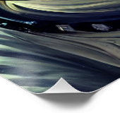 Erstellen Sie Ihren eigenen Hund im Raumfahrtraum Poster (Ecke)