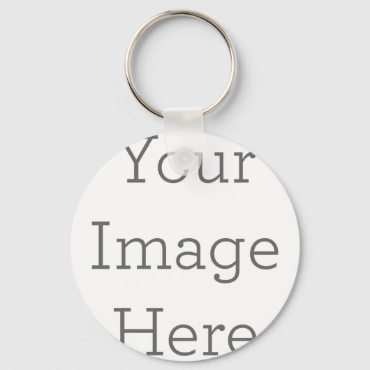 Kreisförmiger Schlüsselanhänger aus Metall, 5,08cm (Vorderseite)