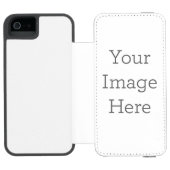 Weiß Incipio Watson™ iPhone SE + 5/5S Geldbeutelhülle, Unbedruckt Innere Hülle (Folio Geöffnet)