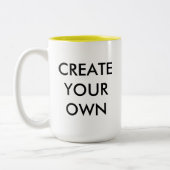 Erstellen Sie Ihren eigenen, individuell anpassbar Zweifarbige Tasse (Links)