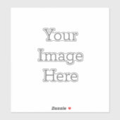 Groß 20,3 cm x 20,3 cm Individuell geschnittene Vinylaufkleber (Blatt)