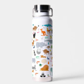 Erstellen Sie Ihren eigenen Individuelle Name für  Trinkflasche (Rückseite)