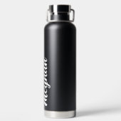 Erstellen Sie Ihren eigenen individuelle Name pers Trinkflasche (Rückseite)