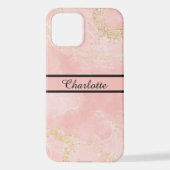 Erstellen Sie Ihren eigenen Individuelle Name Rose iPhone Hülle (Rückseite)