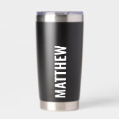 Erstellen Sie Ihren eigenen Individuelle Name Thermobecher (Vorderseite)
