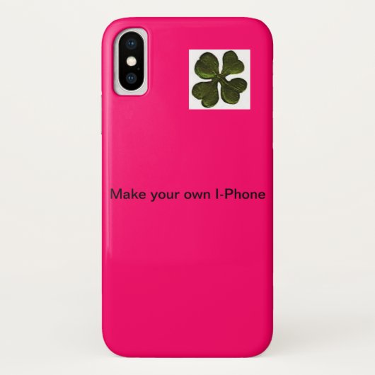 Erstellen Sie Ihren eigenen individuellen Fall! Case-Mate iPhone Hülle (Rückseite)