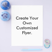 Erstellen Sie Ihren eigenen individuellen Flyer. Flyer (Einzeln)