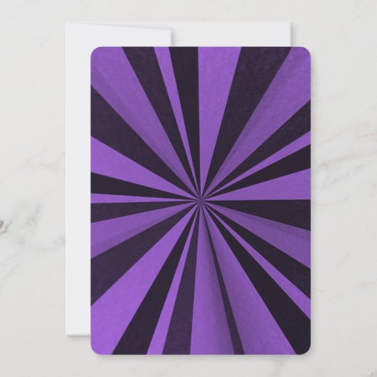 Erstellen Sie Ihren eigenen individuellen tiefen R Einladung (Rückseite)