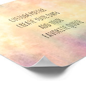 erstellen Sie Ihren eigenen, individuellen Wasserf Poster (Ecke)