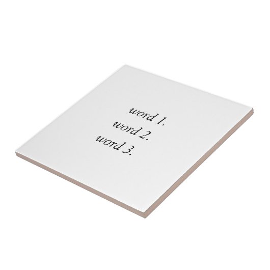 Erstellen Sie Ihren eigenen inspirierten Text in d Fliese (Seite)