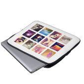 Erstellen Sie Ihren eigenen Instagramm-Sieb Laptopschutzhülle (Vorne Knopf)