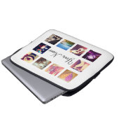 Erstellen Sie Ihren eigenen Instagramm-Sieb Laptopschutzhülle (Vorne Knopf)