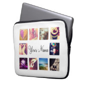 Erstellen Sie Ihren eigenen Instagramm-Sieb Laptopschutzhülle (Vorderseite Links)