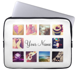 Erstellen Sie Ihren eigenen Instagramm-Sieb Laptopschutzhülle