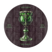 Erstellen Sie Ihren eigenen Jade Green Chalice Schneidebrett (Vorderseite)