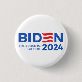 Erstellen Sie Ihren eigenen Joe Biden 2024 Button (Vorderseite)