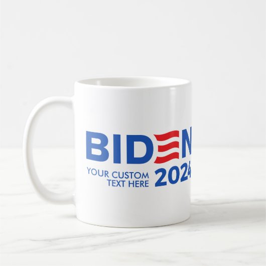 Erstellen Sie Ihren eigenen Joe Biden 2024 Kaffeetasse (Links)