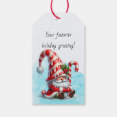 Erstellen Sie Ihren eigenen Jolly Peppermint Weihn Geschenkanhänger (Rückseite)