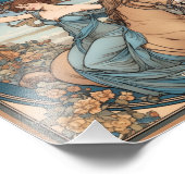 Erstellen Sie Ihren eigenen Jugendstil-Schützling Fotodruck (Ecke)