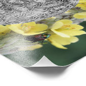 Erstellen Sie Ihren eigenen Käfer-Mullein-Blume-Ra Fotodruck (Ecke)