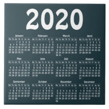 Erstellen Sie Ihren eigenen Kalender 2020