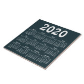 Erstellen Sie Ihren eigenen Kalender 2020 Fliese (Seite)