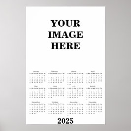 Erstellen Sie Ihren eigenen Kalender 2025 Poster