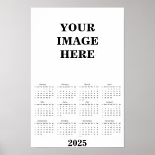 Erstellen Sie Ihren eigenen Kalender 2025 Poster