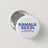 Erstellen Sie Ihren eigenen Kamala Harris 2024 rec Button (Vorne & Hinten)