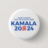 Erstellen Sie Ihren eigenen Kamala Harris 2024 rec Button (Vorderseite)