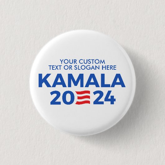 Erstellen Sie Ihren eigenen Kamala Harris 2024 rec Button (Vorderseite)