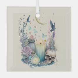 Erstellen Sie Ihren eigenen keltisch-gotischen Her Ornament Aus Glas