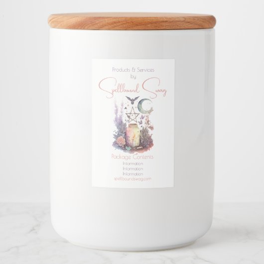 Erstellen Sie Ihren eigenen keltischen Altar Lebensmitteletikett (Vorderseite)